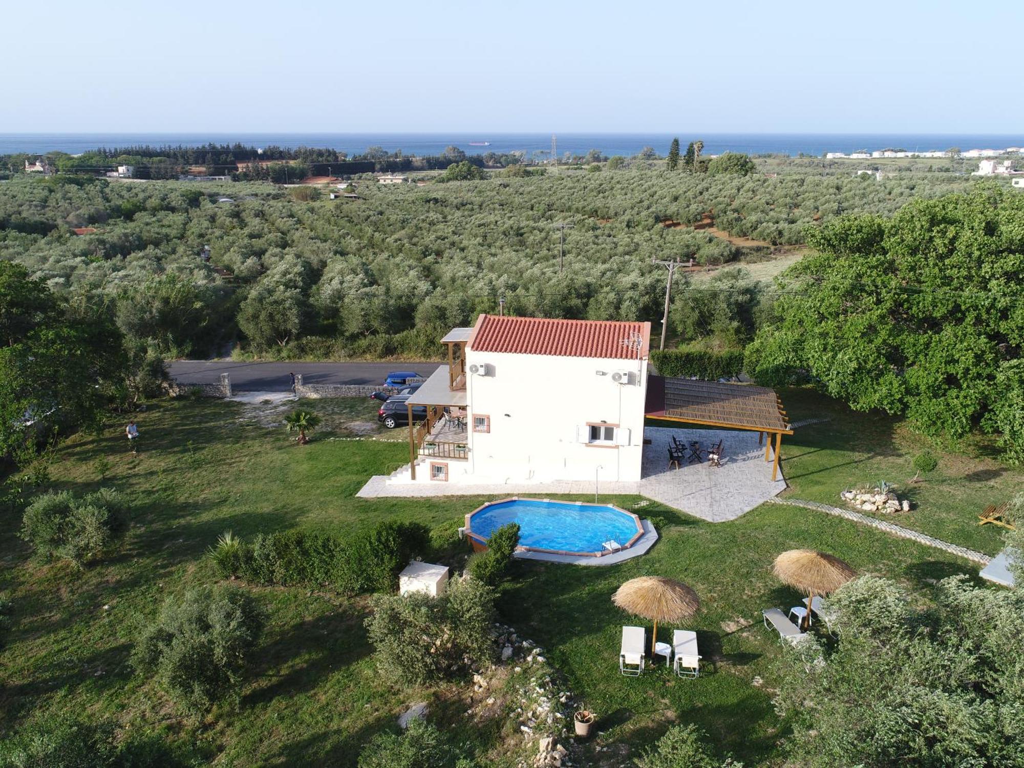 Georgioupolis Polentas Villa Exteriér fotografie
